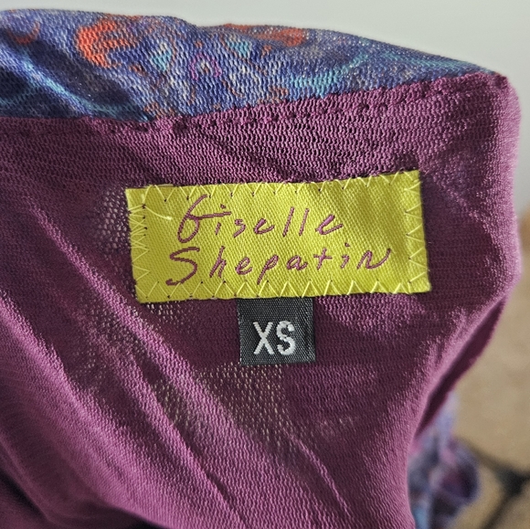 Giselle Shepatin Mesh Dress Size XS - Picture 8 of 8